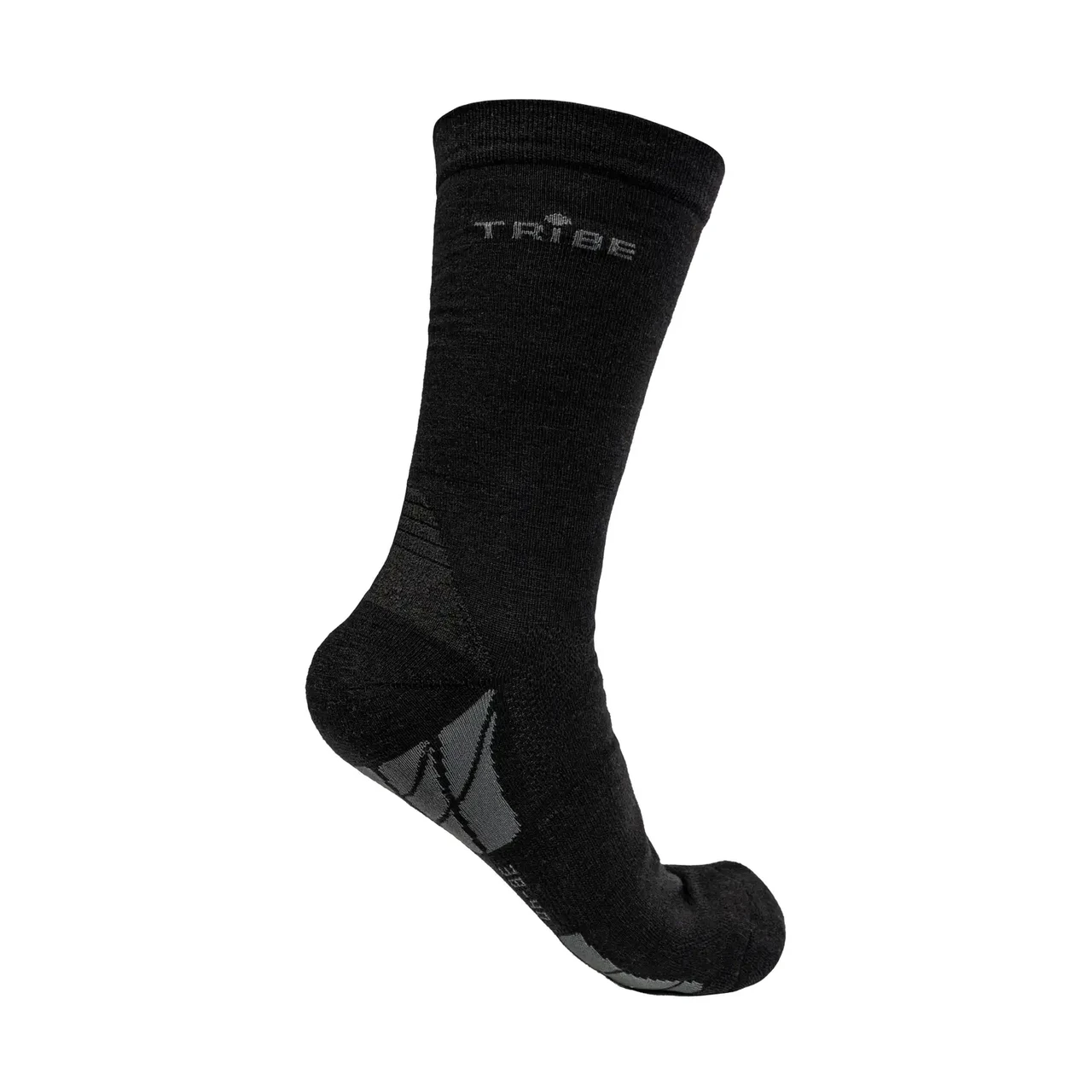 Шкарпетки туристичні Tribe Merino Light T-KB-0008 р. 41/43 Black (T-KB-0008 -41-43) - фото 4