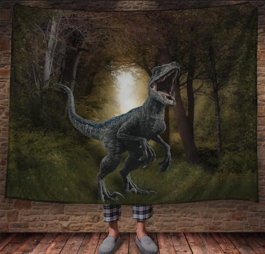 Плед с 3D принтом Динозавр 150х200 см (epi_1941)
