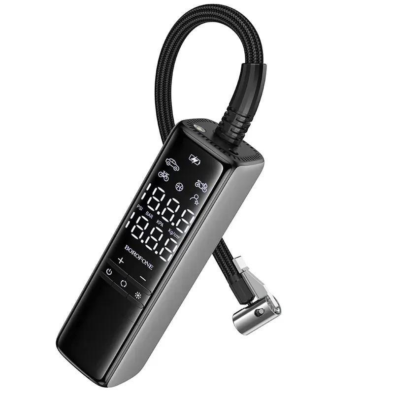 Компресор автомобільний Borofone FC1 Flow intelligent air pump (6941991112485) Компресор автомобільний Borofone FC1 Flow intelligent air pump (6941991112485)