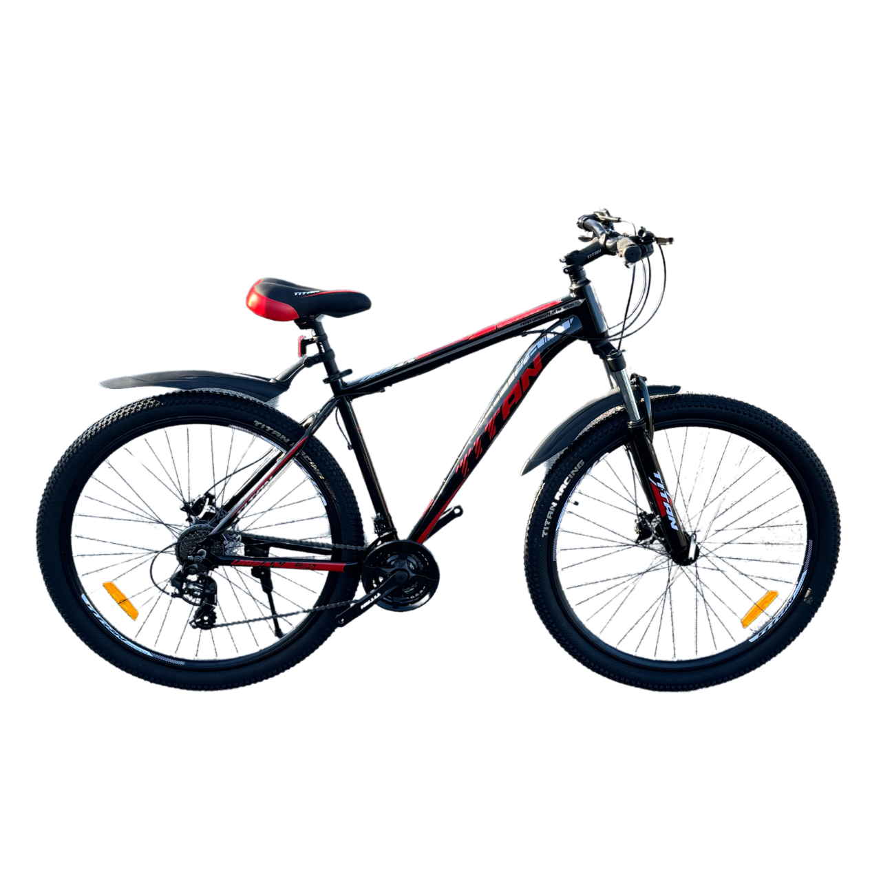 Велосипед Titan Urban 2025 29" 21" Black/Red
