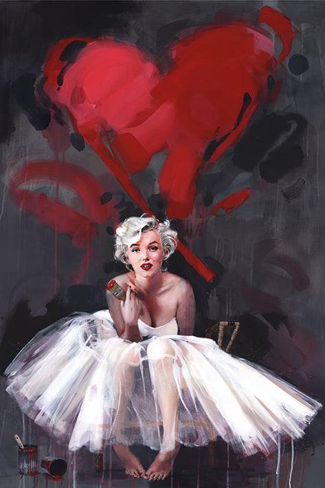 Постер плакат Джеймс Паттерсон/James Paterson Paint 61x91,5 см
