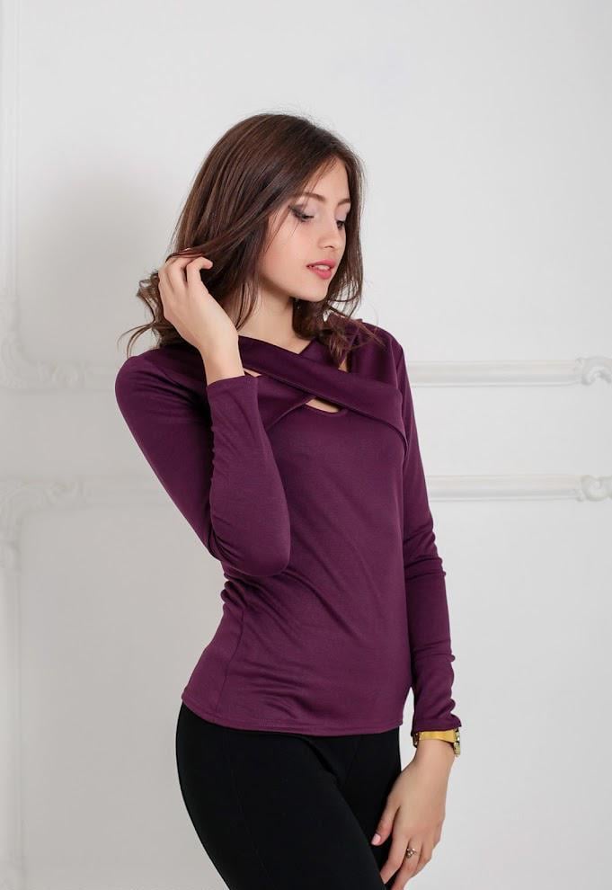 Кофта женская Podium Bellissima 20889-BORDO M Бордовый