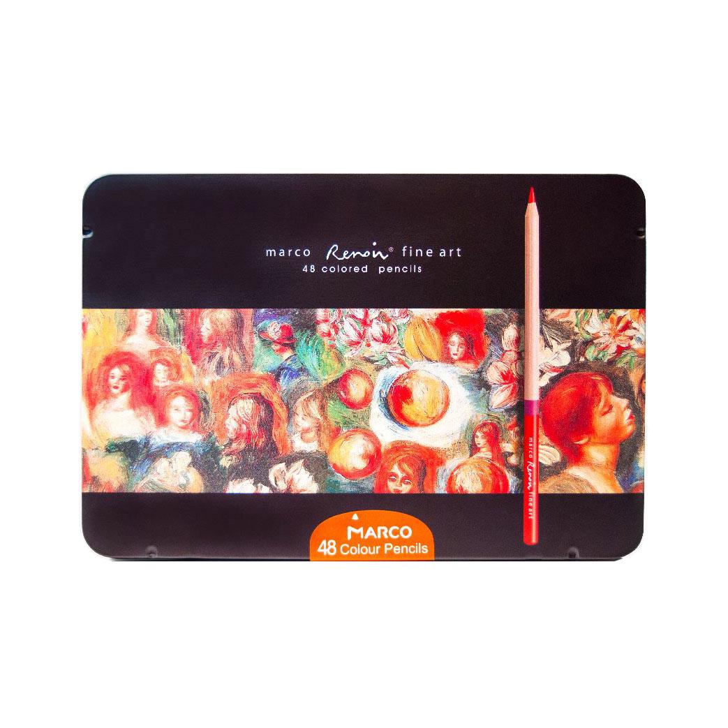 Карандаши цветные Marco Renoir Fine Art 48 цветов (363)