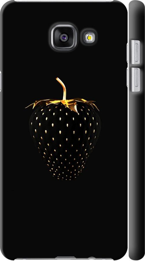 Чехол на Samsung Galaxy A5 (2016) A510F Черная клубника (3585m-158-42517)