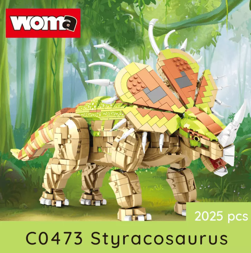 Конструктор дитячий Динозаври Стіракозавр 2025 дет. (22773763) - фото 3 Конструктор дитячий Динозаври Стіракозавр 2025 дет. (22773763) - фото 3