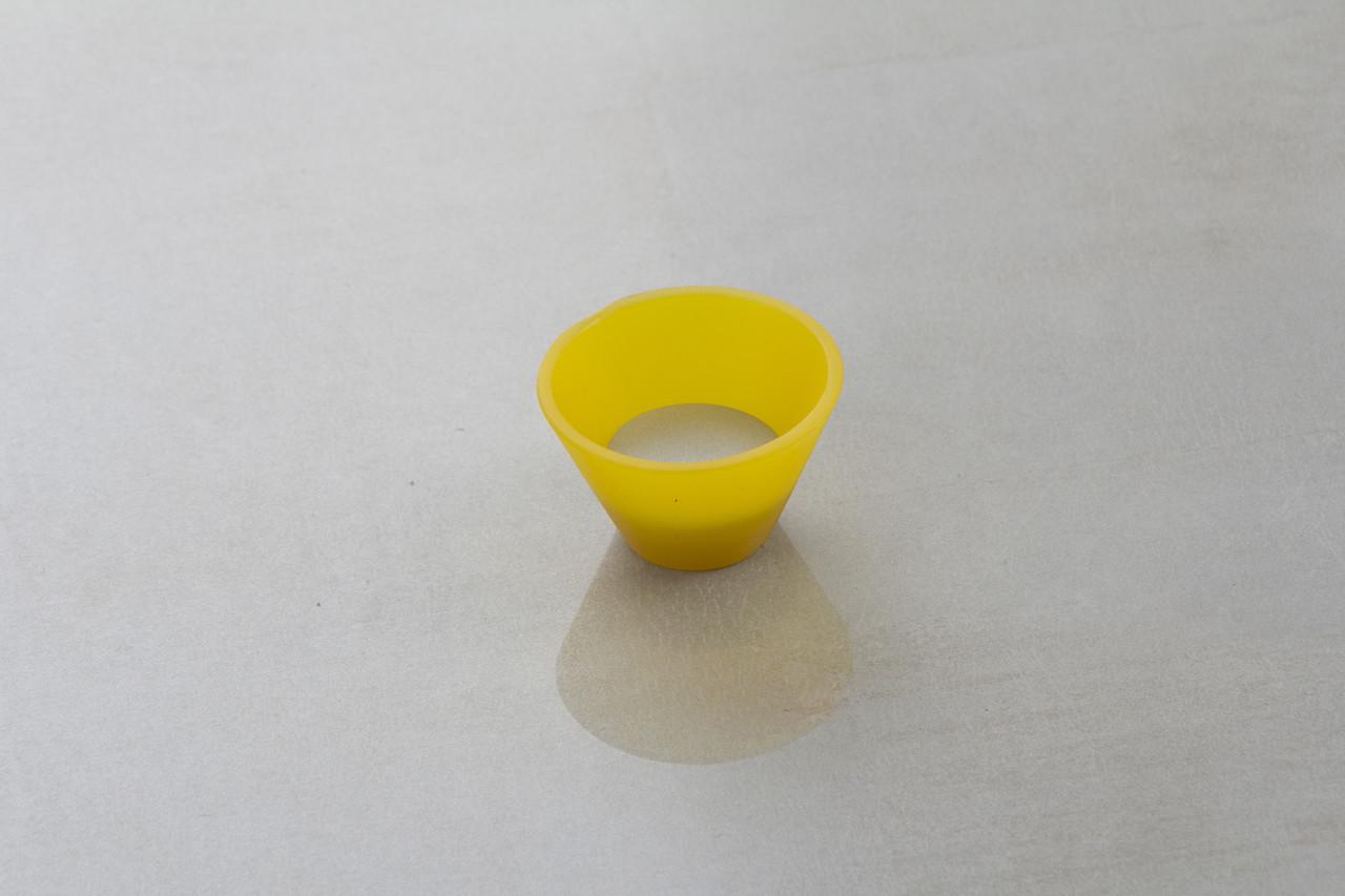 Мебельная ручка резиновая Poliplast РП-12 Желтый (15977)