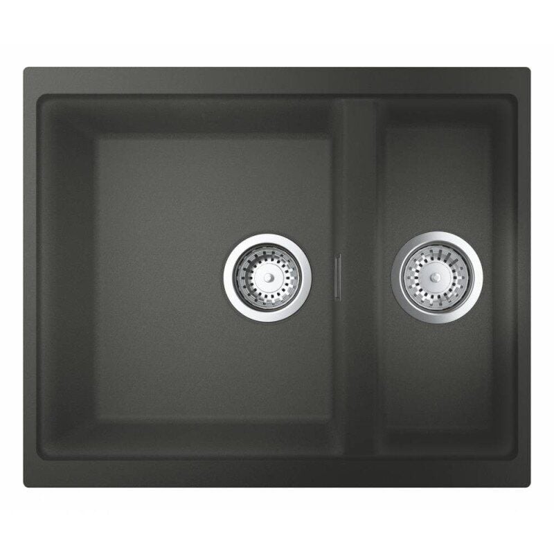Мойка для кухни Grohe K500 31648AT0 с сифоном 555x460 мм Серый (61866)