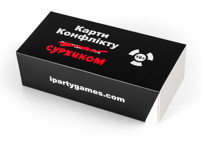 Настольная игра КАРТЫ КОНФЛИКТА суржиком (IPG_COFC_SUR)