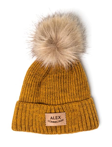 Шапка детская для мальчиков Бен D701 флис 44-48 см Терракотовый