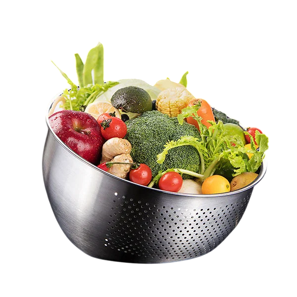 Миска-друшляк 26x12,8 см 4,5 л (C01690)