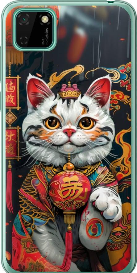 Чехол на Huawei Y5p China Cat v2 (6135t-1936-42517) Чехол на Huawei Y5p China Cat v2 (6135t-1936-42517)