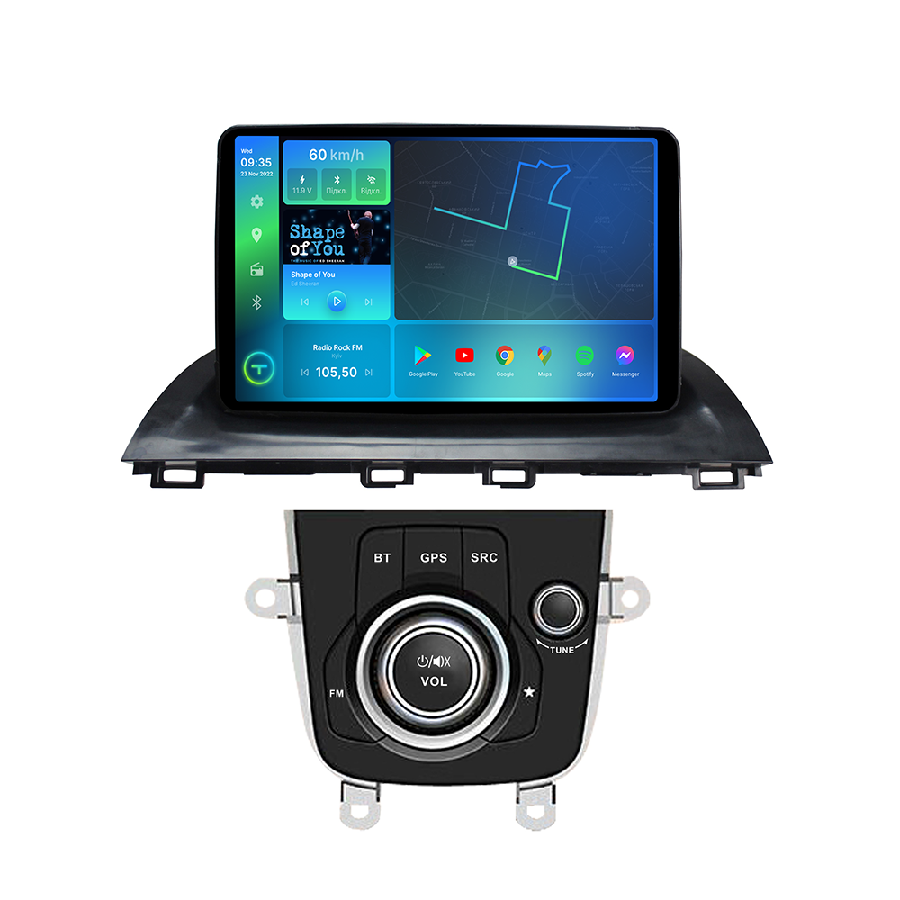 Штатна магнітола Torssen 2K Mazda 3 13-18 FL9 4+64Gb 4G Carplay DSP (202305808)