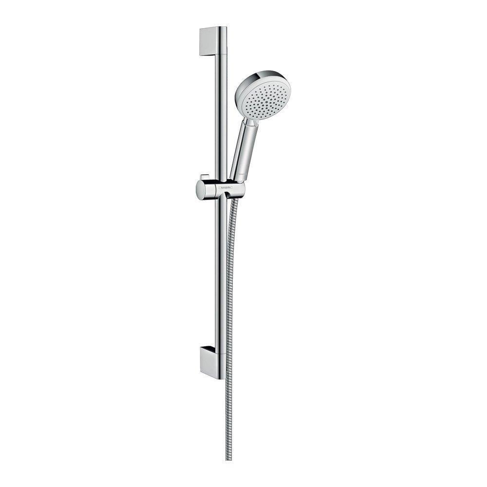 Набір душовий Hansgrohe Crometta 100 Vario 65 мм Білий/Хром (26651400)