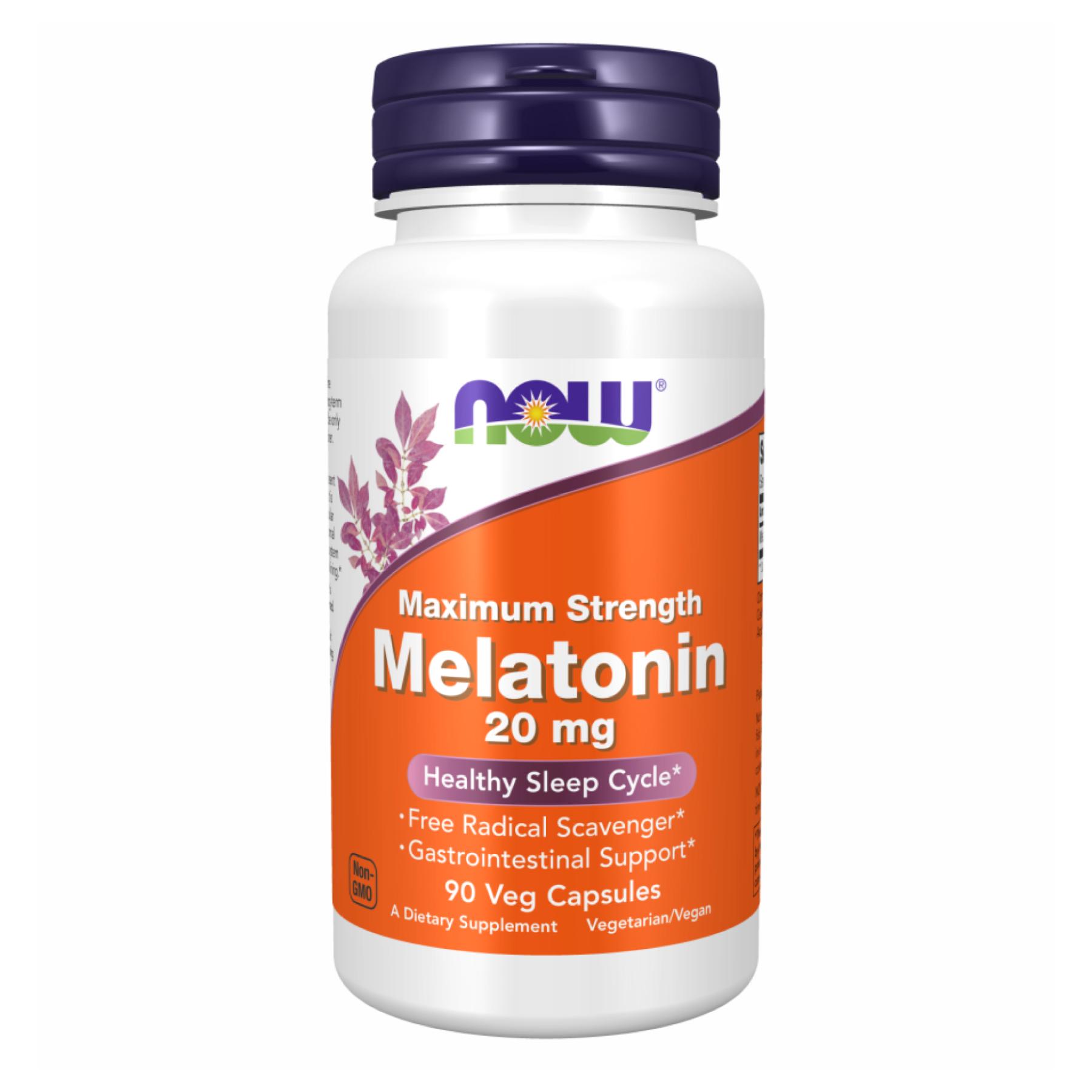 Натуральная добавка Melatonin 20 mg 90 vcaps (2022-10-1710)