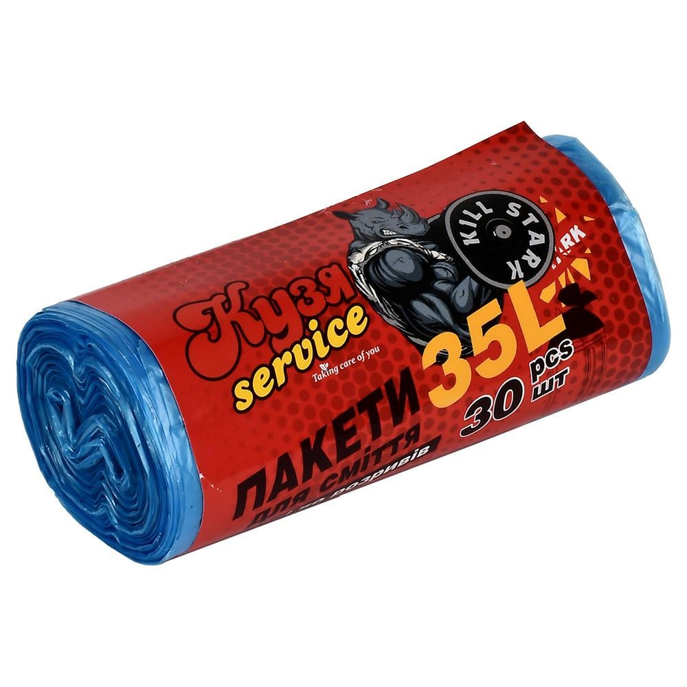 Пакеты для мусора KS-1011 35 л 30 шт.