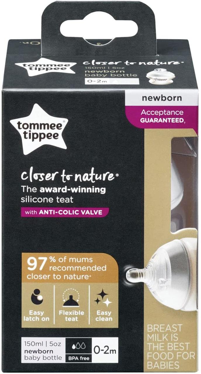 Бутылочка для кормления Tommee Tippee Closer to Nature 150 мл (TT0013) - фото 5