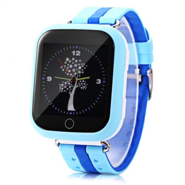 Детские смарт-часы SUNROZ Q100s / Q750 сенсорный с GPS WiFi 3G 1,54" Голубой (SUN10608)