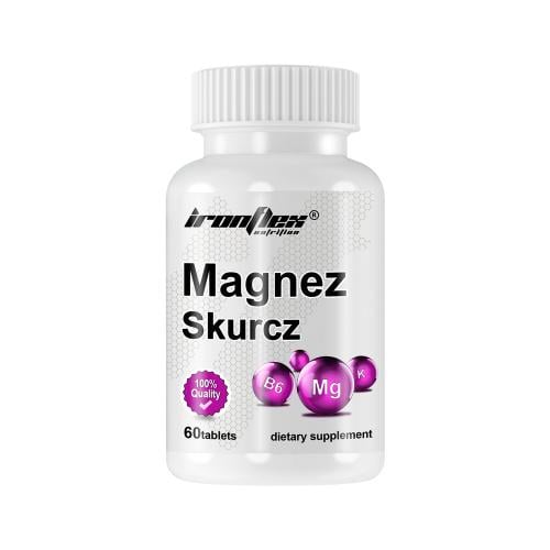 Вітаміни В6 IronFlex Magnez Skurcz магній калій та вітамін 60 tabs