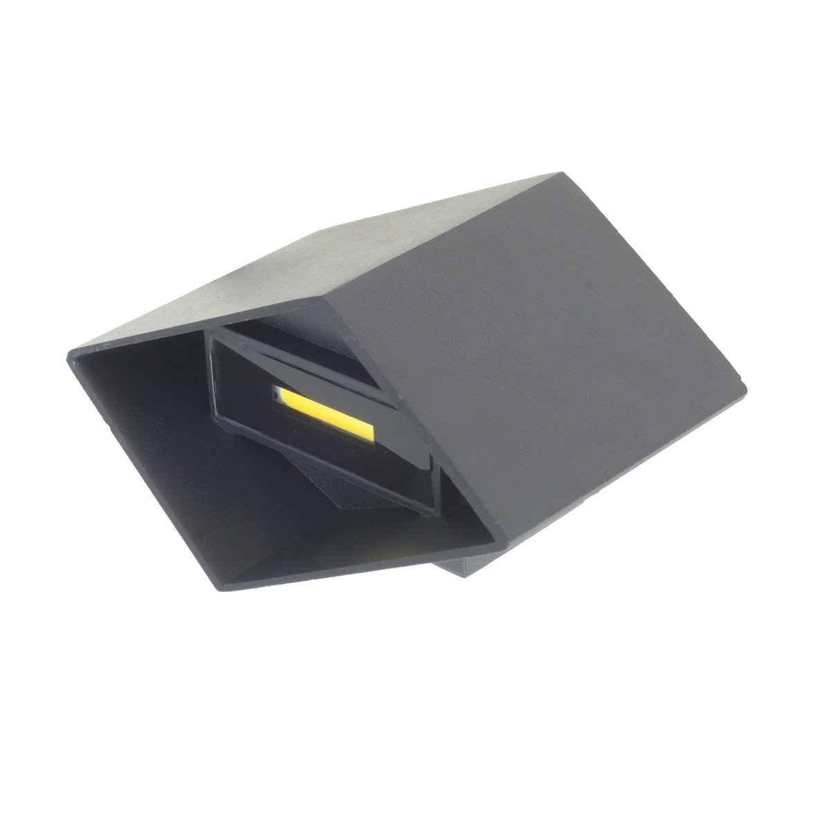 Світильник вуличний Brille AL-601/2х3W NW LED IP54 BK (34-403)