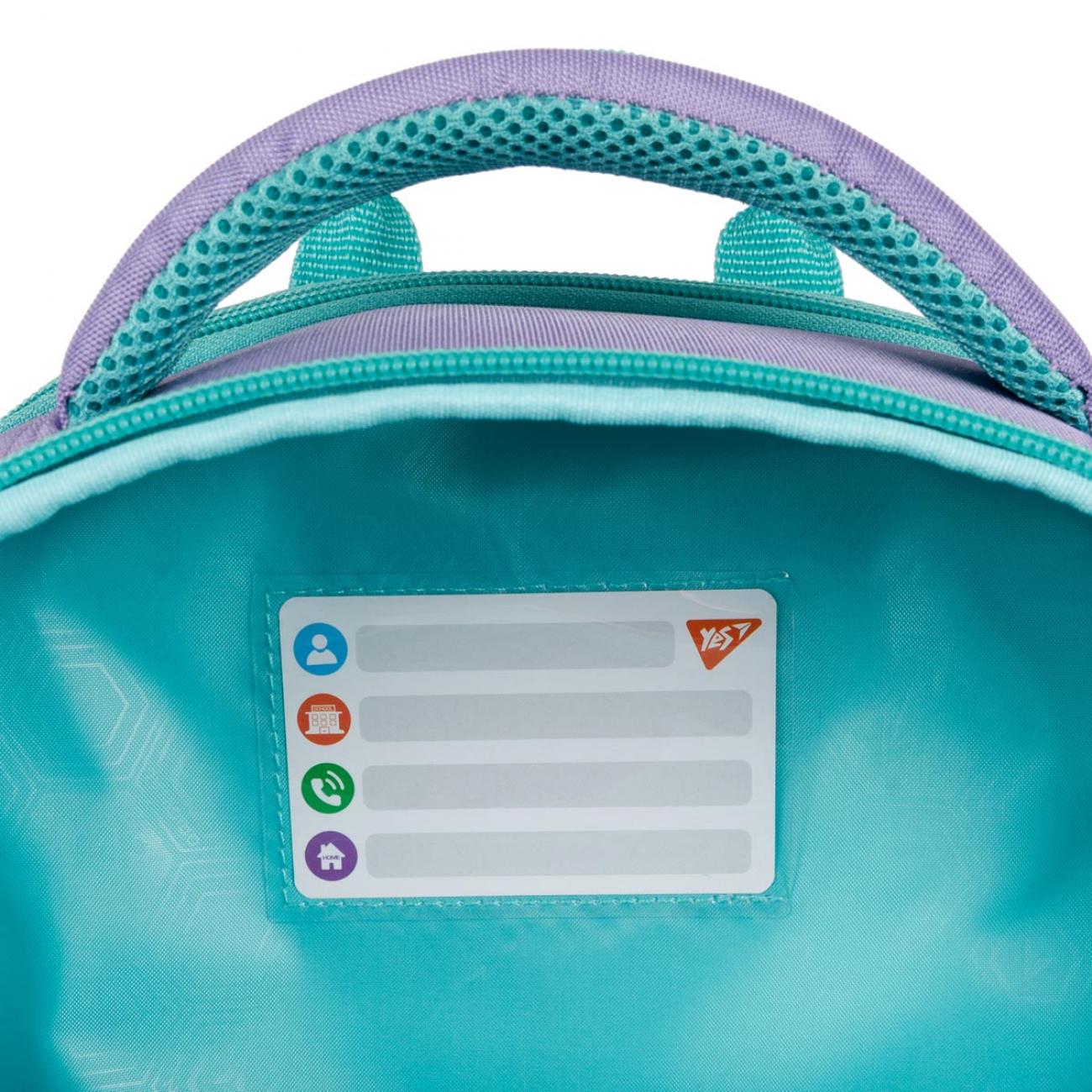 Шкільний рюкзак каркасний з ортопедичною спинкою YES Minecraft Pinky H-100 (550094/995066) - фото 13