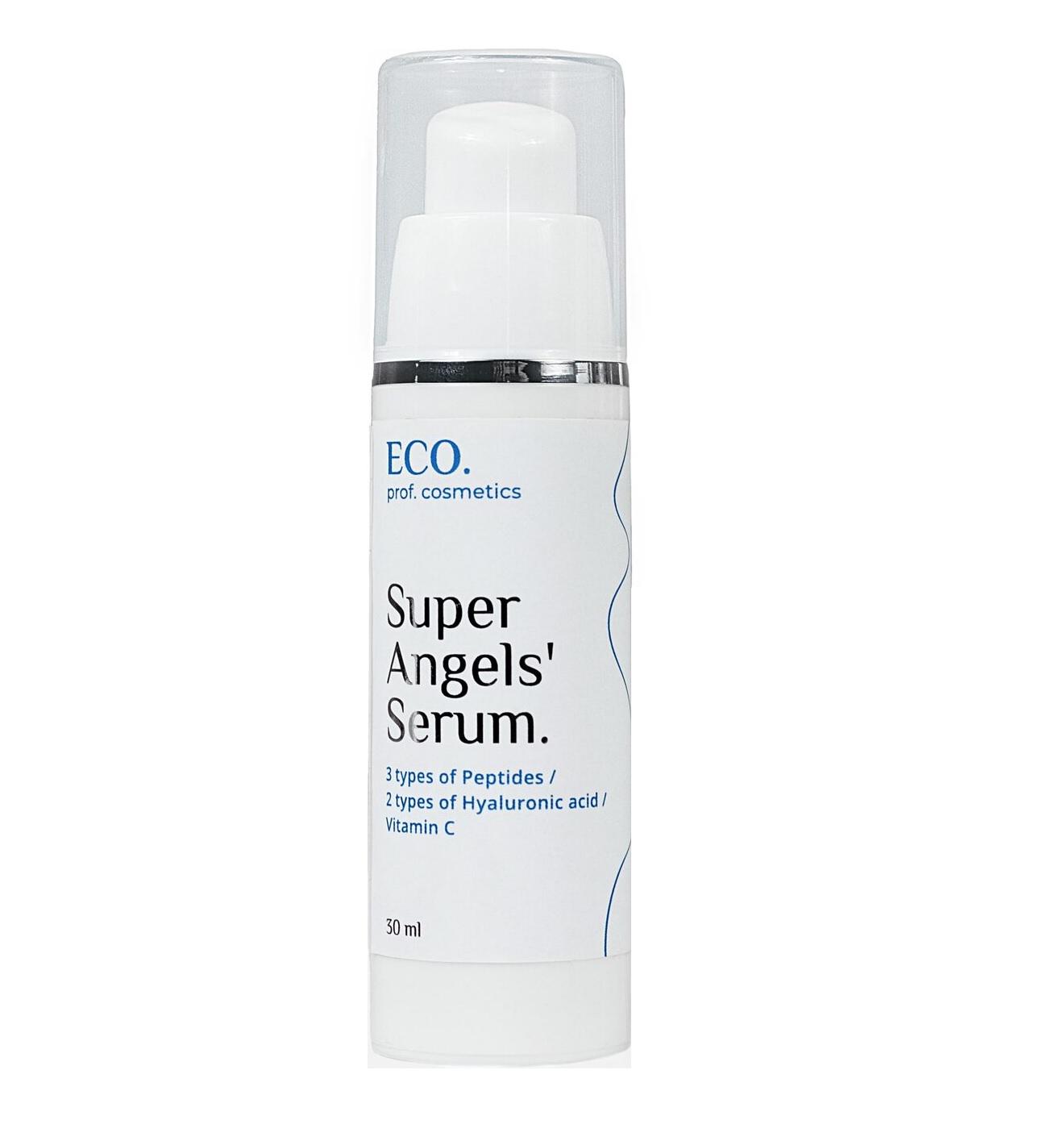 Сыворотка Eco.prof.cosmetics Super Angels Serum с керамидами пептидами и витамином С 30 мл (Ecoprof_0010)