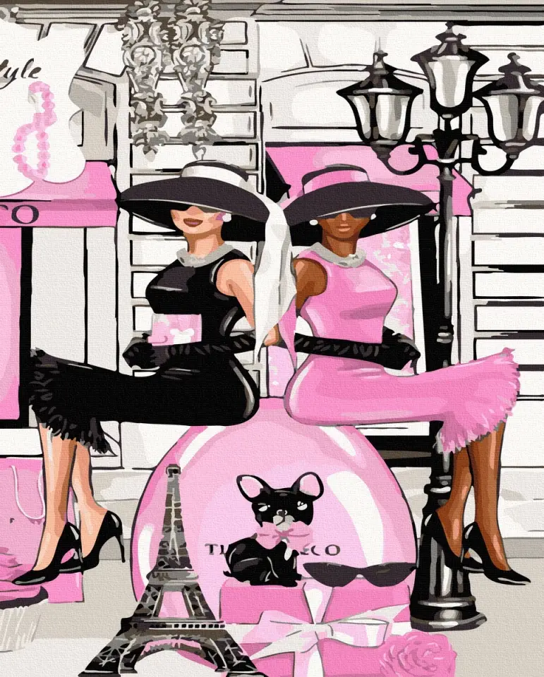 Картина по номерам Brushme Стиль и шик 40x50 см (BRM41220)