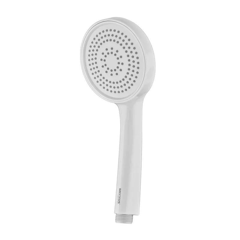 Лейка для душа Mixxus SH-60 1 режим Белый (MI8297)
