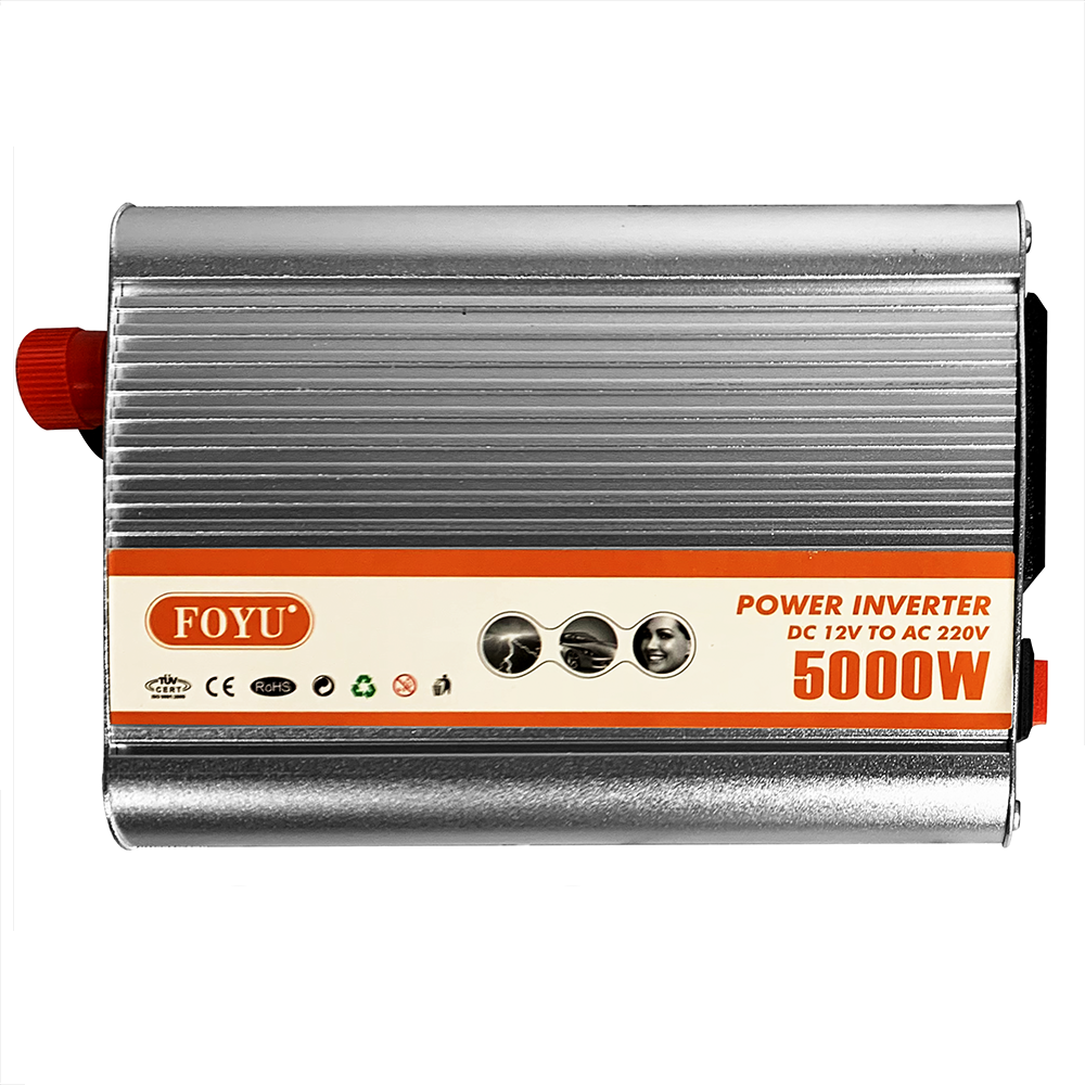 Інвертор Foyu FO-QХ1 з модифікованим синусом 5000 W Сірий (4ed53300)