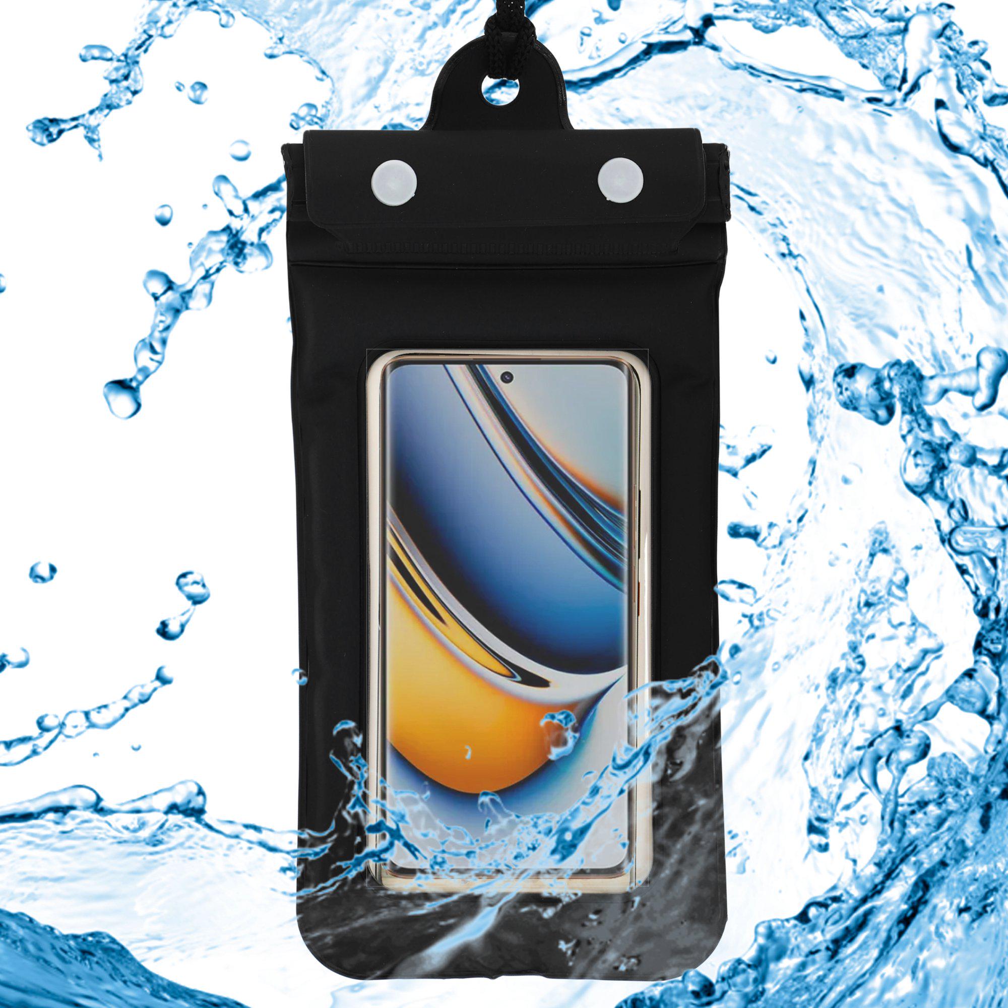 Чохол-гаманець на шию водонепроникний SP-Sport F3828 (PVC, на шию, внутрішні розміри-17x9см, чорний) - фото 2