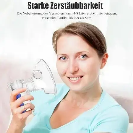 Ингалятор ультразвуковой Mesh Nebulizer YM-3R9 Германия бесшумный (28420101) - фото 4