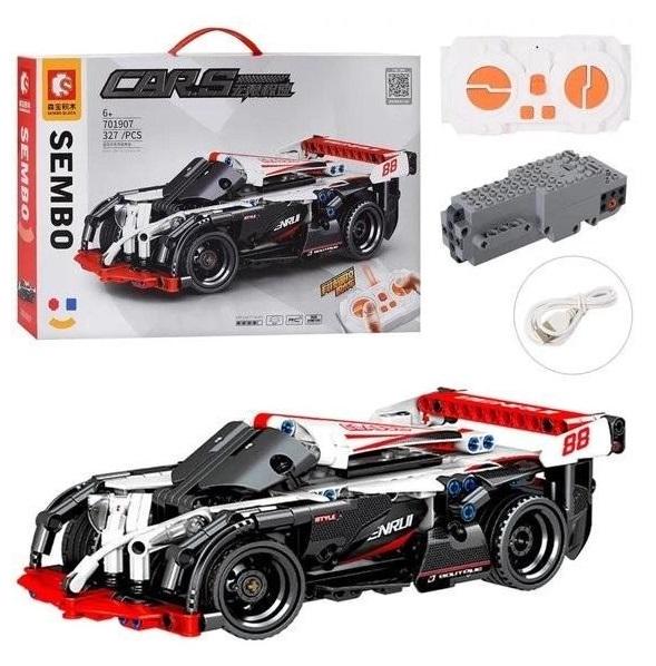 Конструктор на радіокеруванні Спорткар 327 деталей (701907) - фото 4 Конструктор на радіокеруванні Спорткар 327 деталей (701907) - фото 4