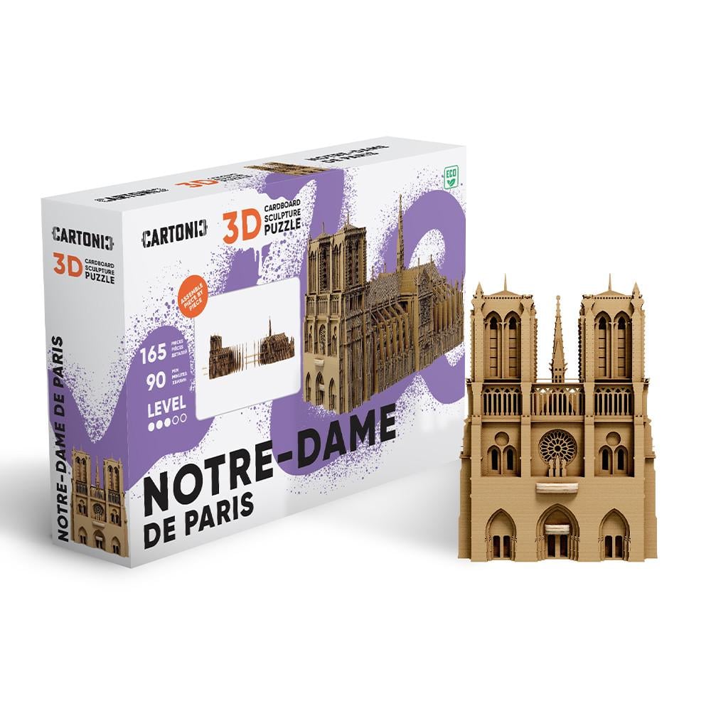 Пазл-конструктор 3D картонный Cartonic 3D Puzzle NOTRE-DAME DE PARIS Собор Парижской Богоматери (33394488)
