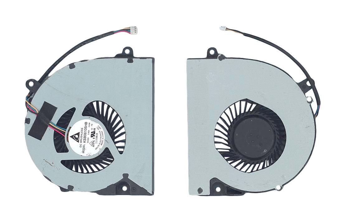 Кулер для ноутбука Asus F75A 5V 0.45A 4-pin Brushless