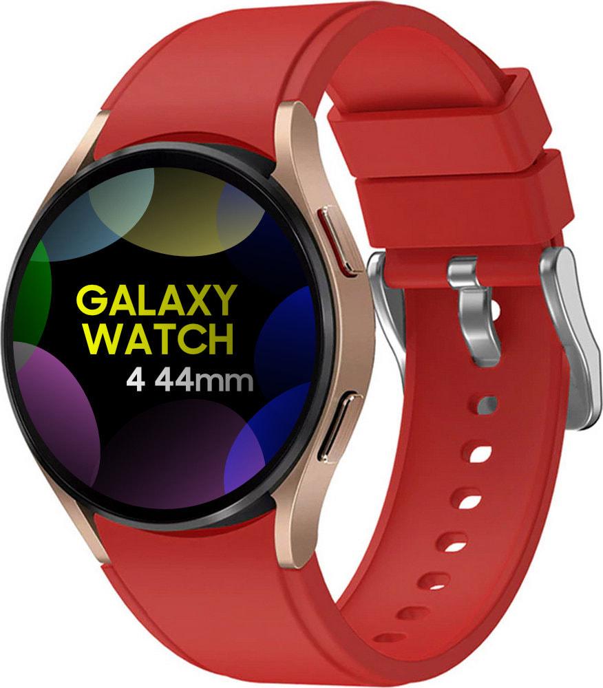 Ремешок Jsota для Galaxy Watch 4 44 мм Red (30833-2D)