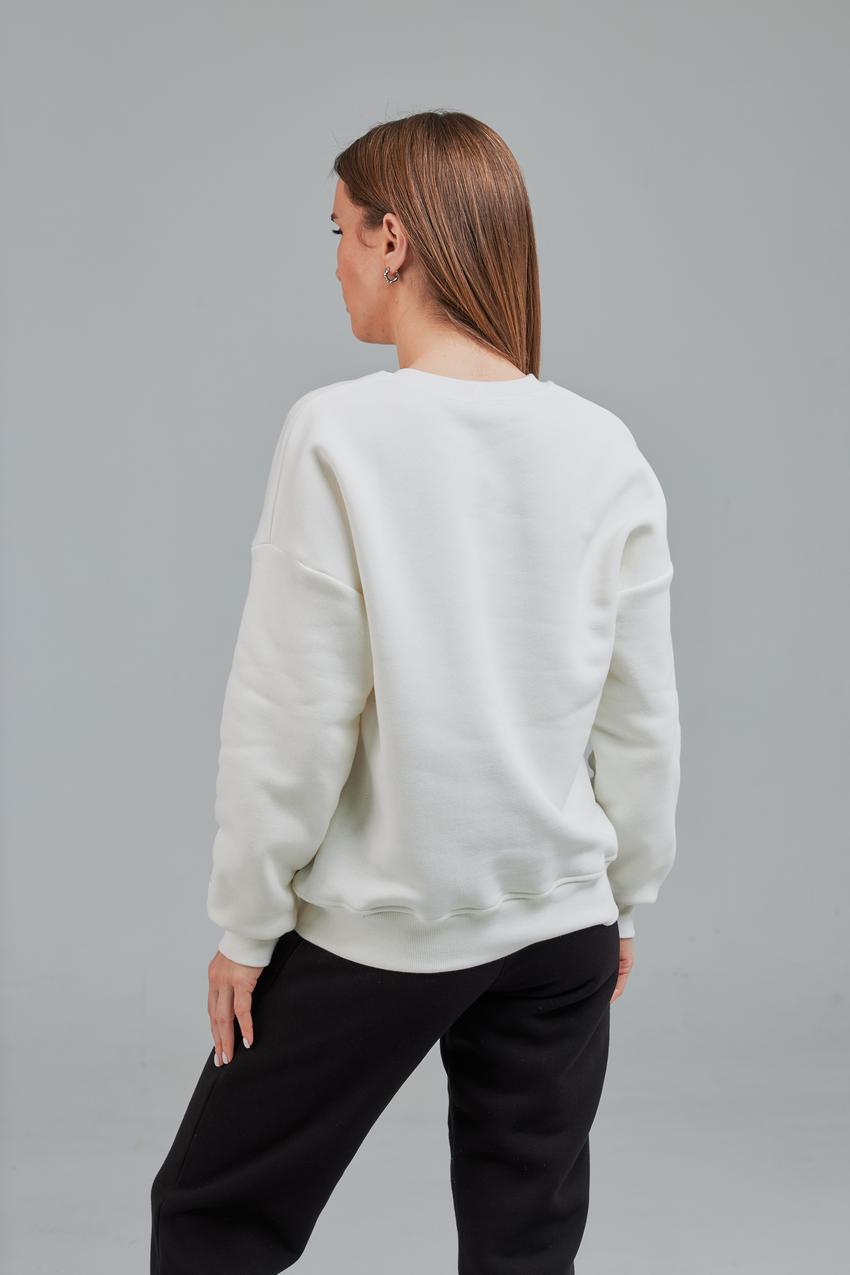 Свитшот женский M Кремовый (М167.4) - фото 2 Свитшот женский M Кремовый (М167.4) - фото 2