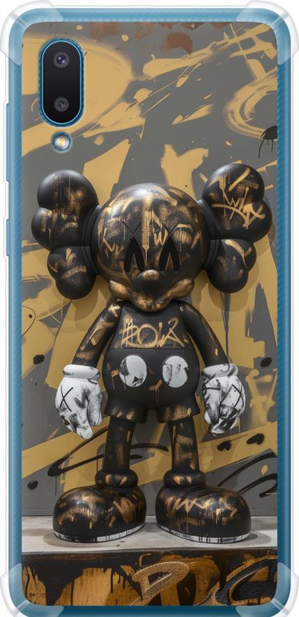 Чехол на Samsung Galaxy A02 A022G Bronze kaws (6097sp-2260-42517)