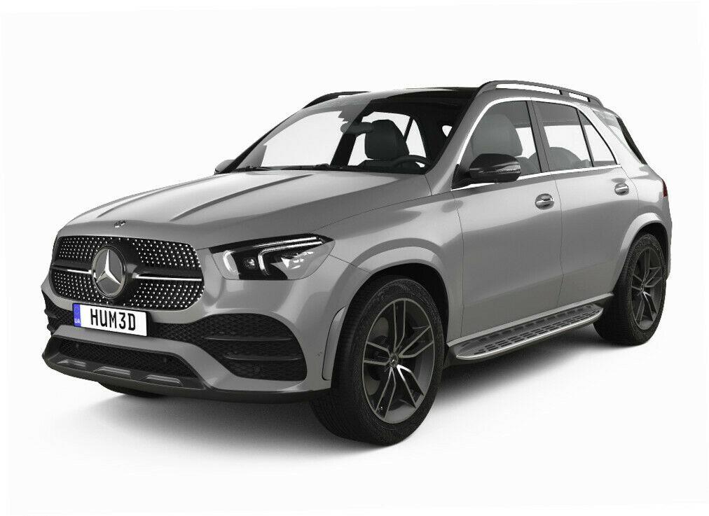 Брызговики Dongmart для Mercedes GLE W167 2019+ AMG обвес с подножкой 4 шт. - фото 4