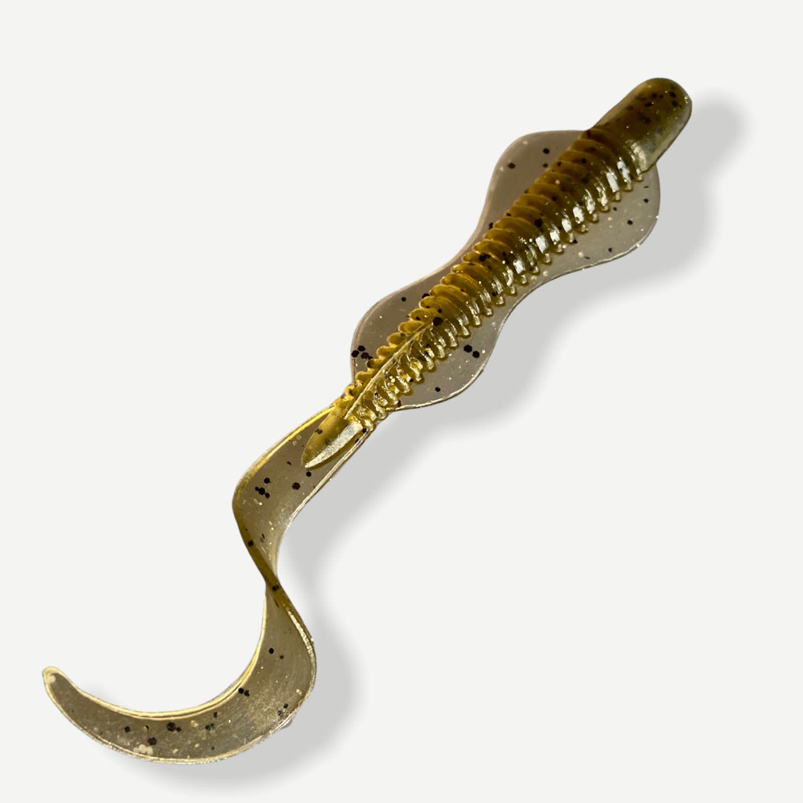 Силиконовая приманка Big Baits Cobra речная серия 4,0" 6 шт. # 106 Green Pumpkin (2403106) - фото 3 Силиконовая приманка Big Baits Cobra речная серия 4,0" 6 шт. # 106 Green Pumpkin (2403106) - фото 3