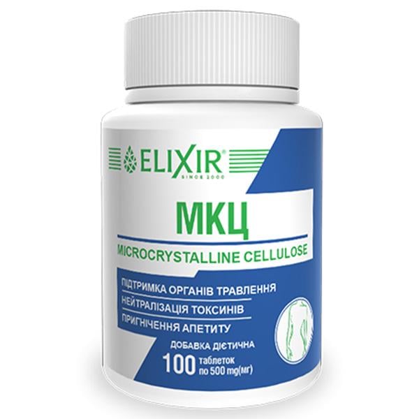 Комплекс для пищеварения Elixir Microcrystalline Cellulose 100 таб. (000025506)