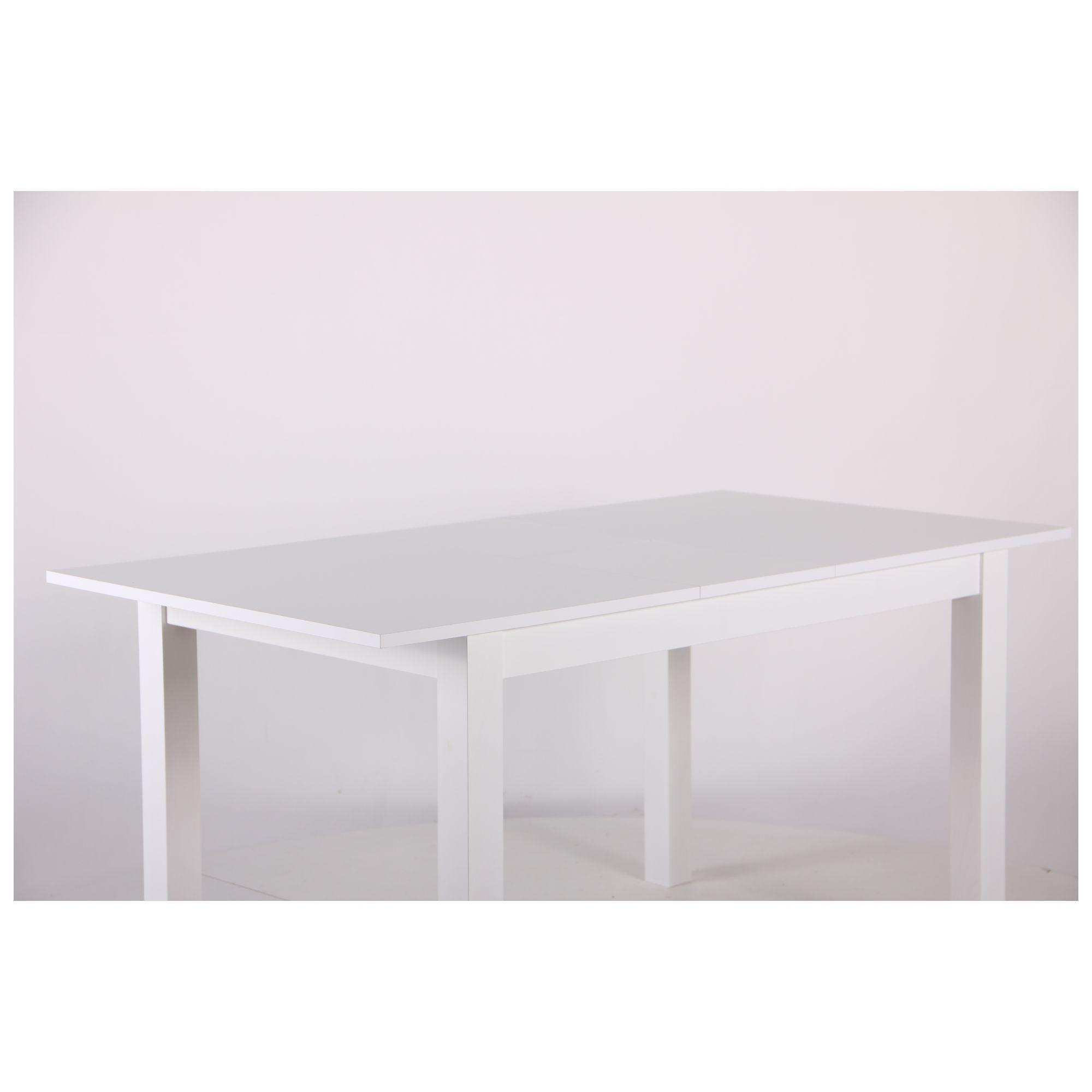 Обідній стіл AMF Норман 740х1200+300х800 розсувний Білий - фото 5 Обідній стіл AMF Норман 740х1200+300х800 розсувний Білий - фото 5