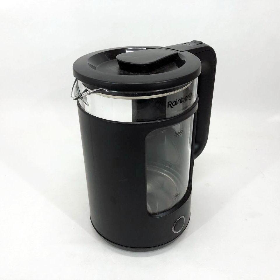 Електрочайник Rainberg RB-2220 2200 Вт 2 л Чорний (266161) - фото 10