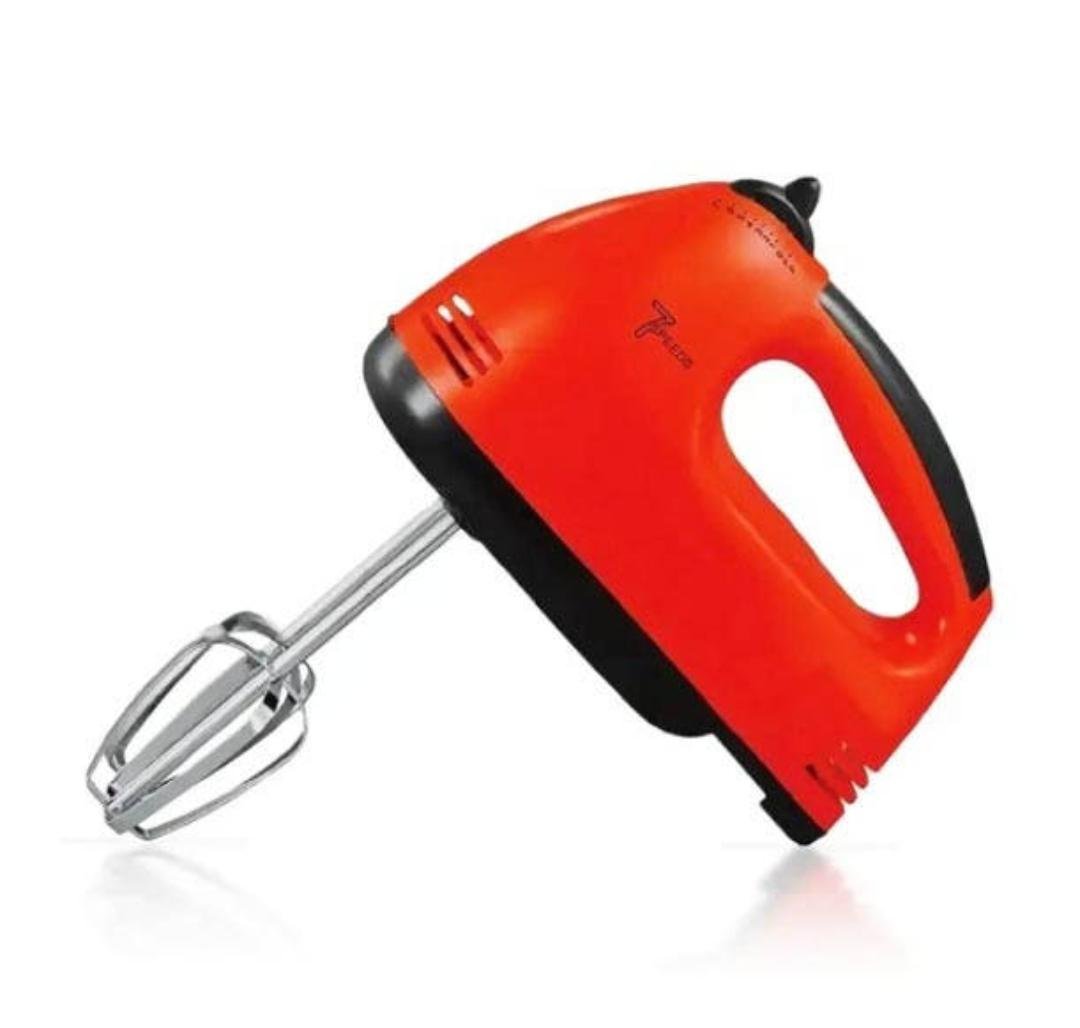 Міксер ручний Domotec 7 швидкостей 260 Вт Червоний (R.6633R)