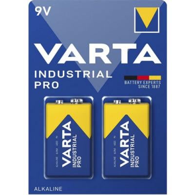 Батарея щелочная Крона Varta Alkaline Industrial Pro 6LR61 9V 2 шт.