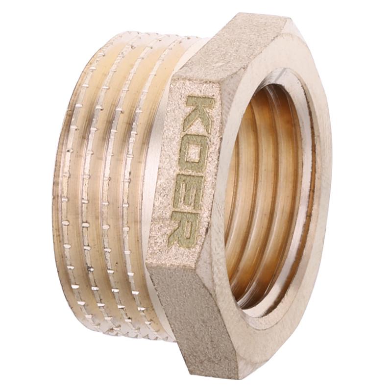 ᐉ Футорка KOER KF.F0608.WN 1/2"х3/4" без никеля (KR2985) • Купить в ...