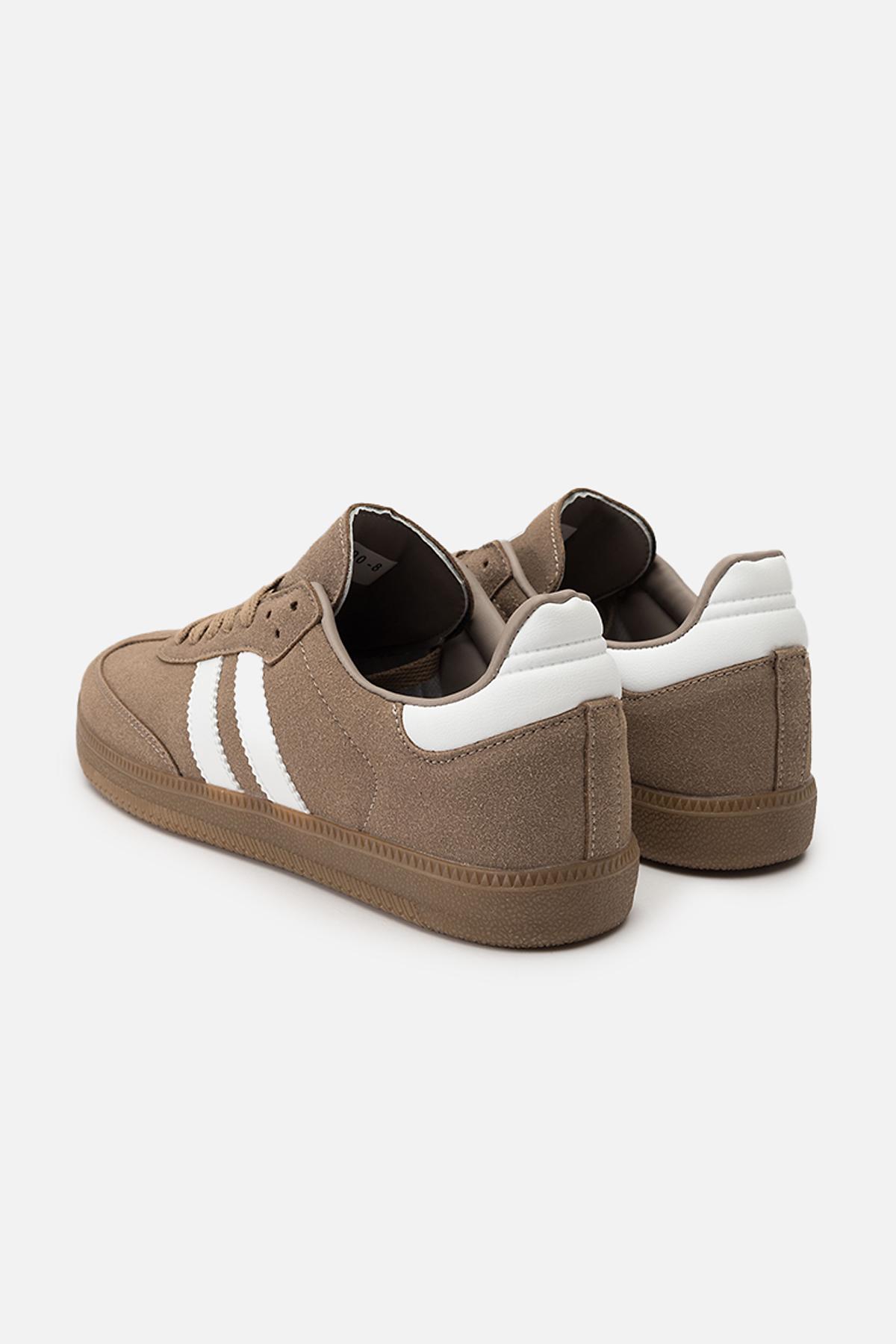 Кеди жіночі на плоскій підошві р. 40 Коричневий (SKT001032419) - фото 4 Кеди жіночі на плоскій підошві р. 40 Коричневий (SKT001032419) - фото 4