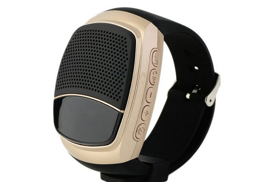 Беспроводная Bluetooth колонка SUNROZ B90 в виде часов Золотистые (SUN0418) Беспроводная Bluetooth колонка SUNROZ B90 в виде часов Золотистые (SUN0418)
