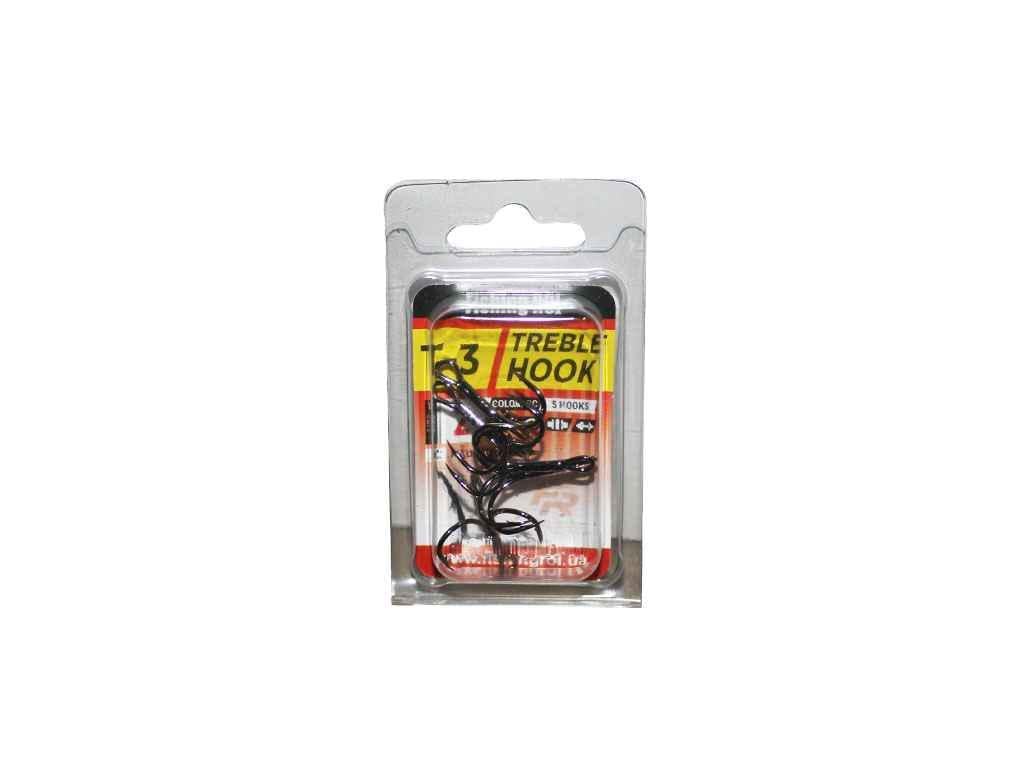 Крючок Fishing ROI №2 тройной T-3 5 шт. (33-06-002)