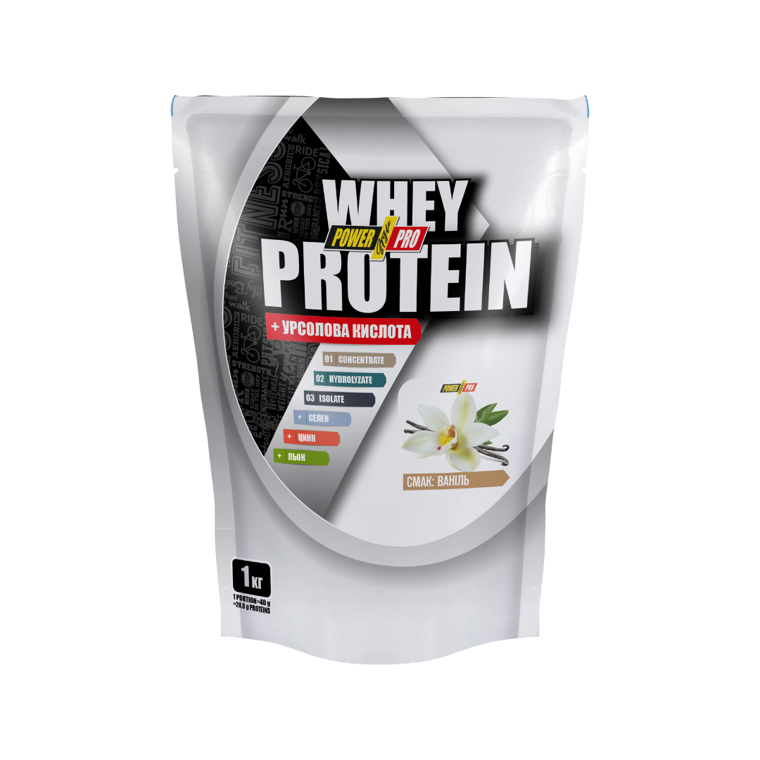 Протеин Power Pro Whey Protein Ванильное мороженое 1 кг