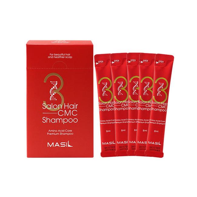 Шампунь Masil 3 Salon Hair CMC Shampoo восстанавливающий 20 шт. по 8 мл