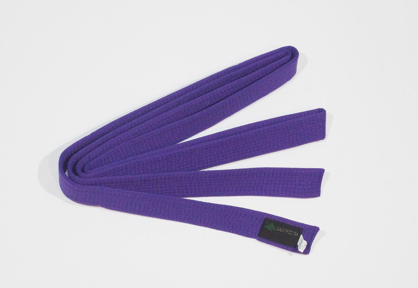 Пояс для единоборств Pine Tree 260 см Фиолетовый (45671)